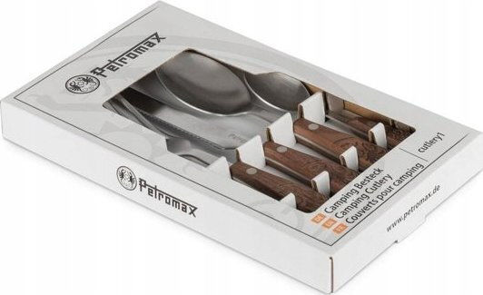 Petromax Cutlery Set Stainless Steel Silver 3 Pieces