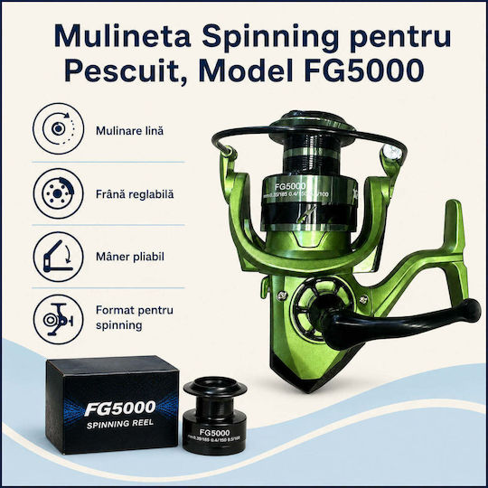 Mulinetă de pescuit pentru Spinning