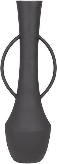 Eurolamp Black Porcelain Floor Vase Ø21xH60cm Eurolamp Black Porcelain Floor Vase Ø21xH60cm