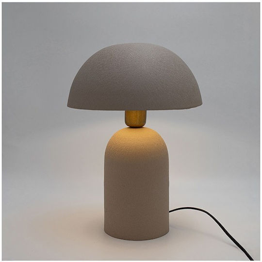 Eurolamp Metal Table Lamp with Grey Shade and Base Eurolamp Metal Table Lamp with Grey Shade and Base