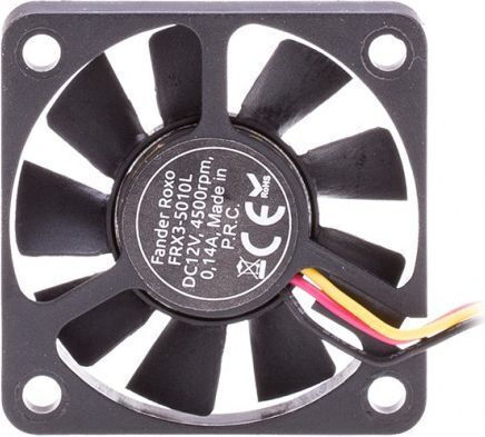 Fander Roxo 5010L Вентилатор за кутия (4500rpm / 12.8cfm) Без LED Осветление и Свързване 3-Pin