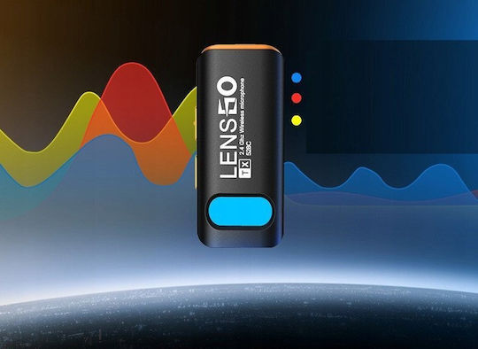 LensGo 528C Wireless Lavalier Microphone Set for Mobile