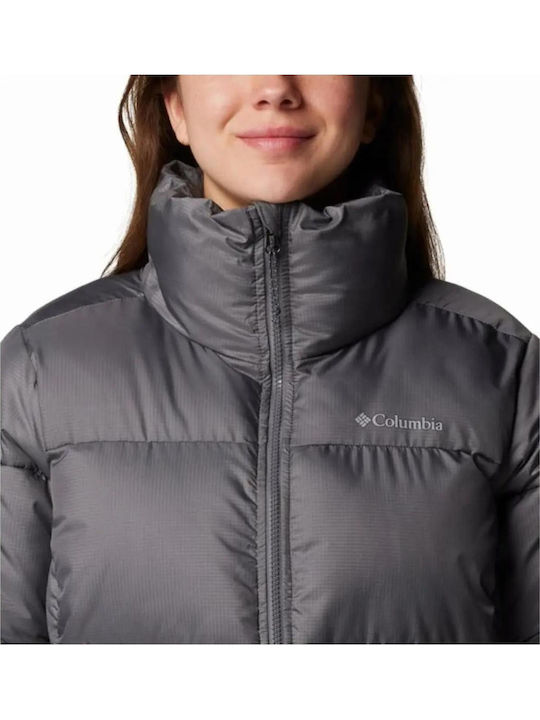 Puffect Ii Short Women's Puffer Jacket For Winter Grey