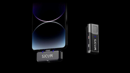 SJCAM M3 Комплект Безжичен Динамичен Петличен Микрофон за Мобилен