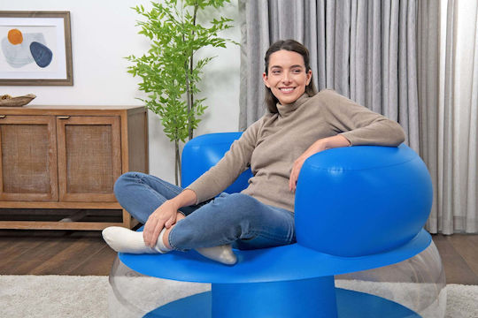 Bestway Inflatable White Armchair