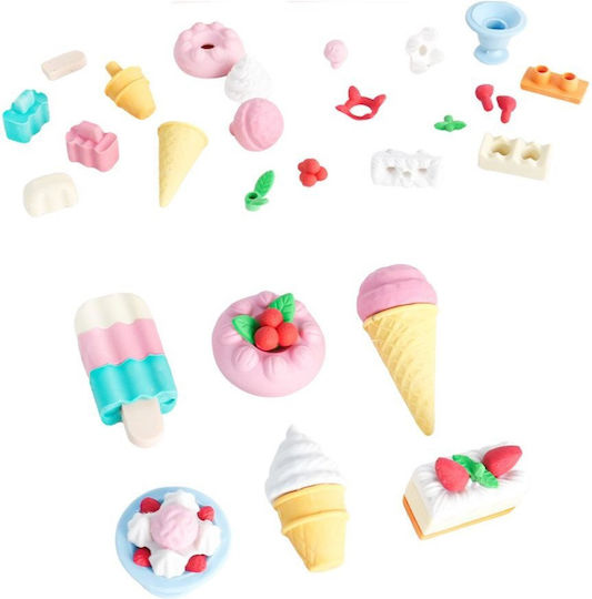 Lean Toys Kids Stationery Set With Pencil And Eraser 6 Pieces
