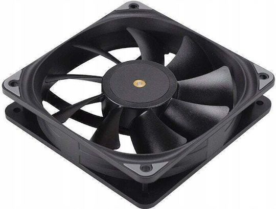 Gelid Solutions Silent 12 Вентилатор за кутия 120mm (1800rpm / 88.6cfm) Без светодиоди Осветление и Свързване 4-изводна ШИМ