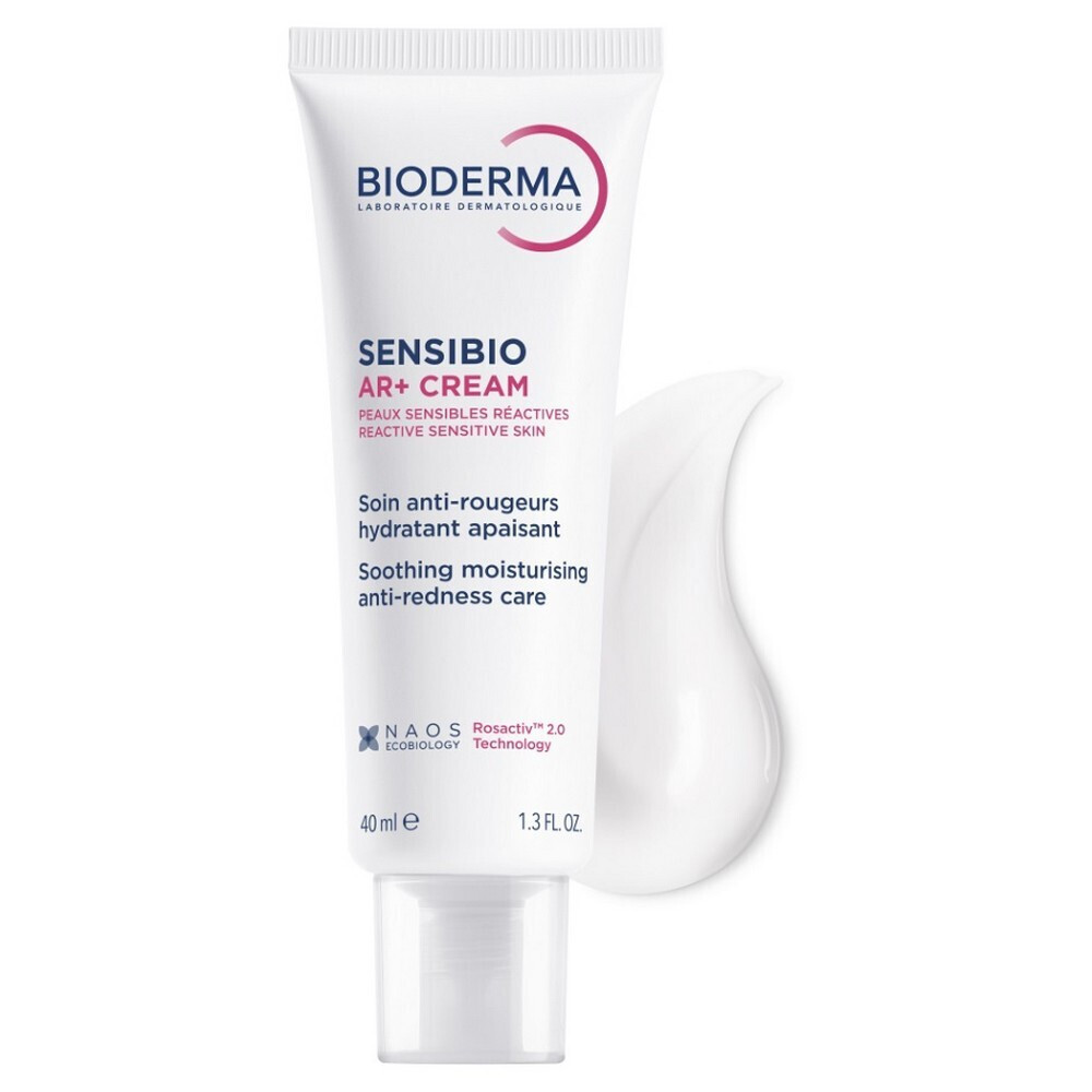 Bioderma Sensibio AR+ Cream νέα γενιάς φροντίδα κατά της ερυθρότητας για το ευαίσθητο δέρμα με τάση ροδόχρου ακμή 40ml