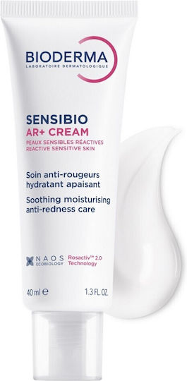 Bioderma Sensibio AR+ Cream New Generation Anti-Redness Care for Sensitive Skin Prone to Rosacea 40ml