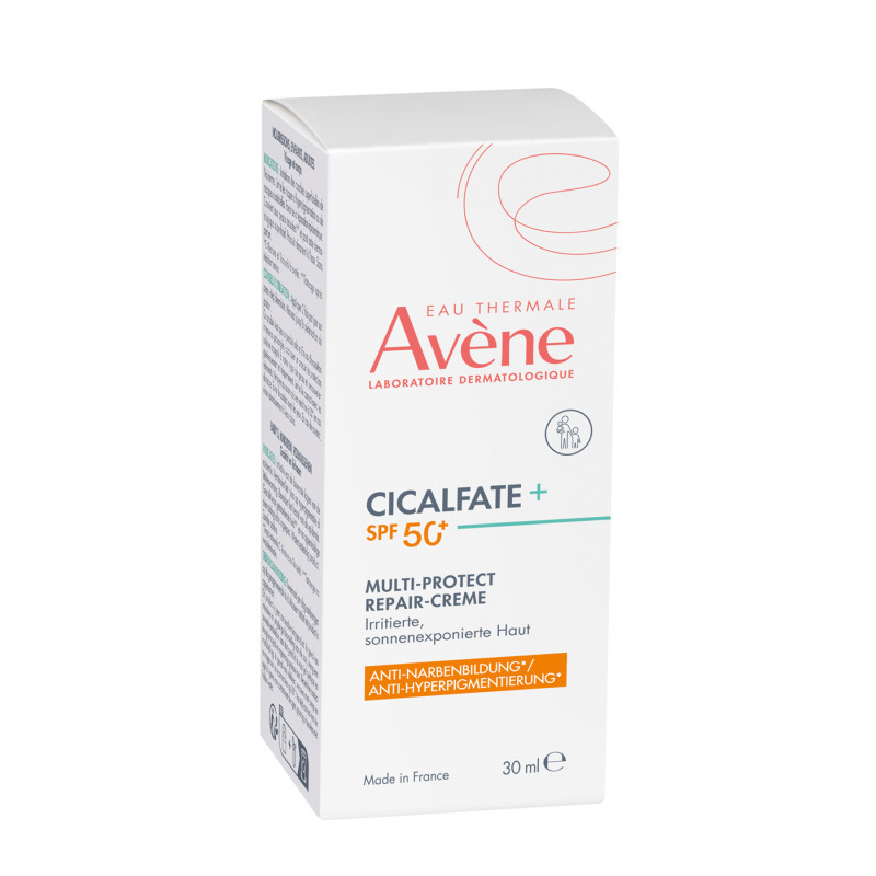 Eau Thermale Avène Cicalfate+ 24ωρη Ενυδατική & Αναπλαστική Κρέμα Προσώπου Ημέρας με SPF50 με Πανθενόλη 30ml