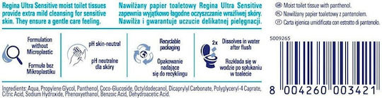 Regina Stores Μωρομάντηλα χωρίς Οινόπνευμα & Parabens 42τμχ