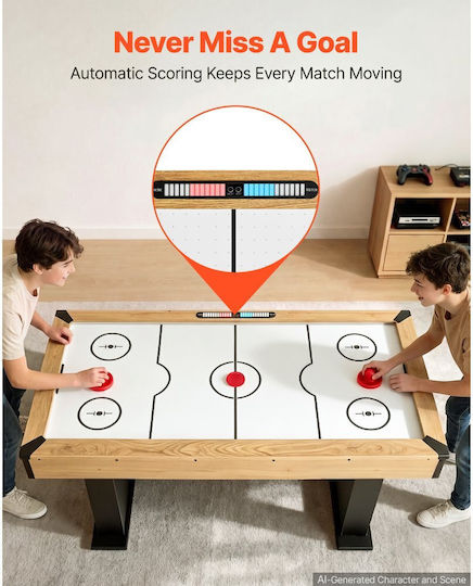 Vevor Air Hockey Holz