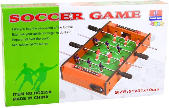 Lean Toys Tischfußballspiel Holz