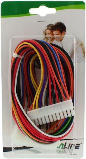 InLine 24-Pin ATX - 24-Pin ATX Cable 0.45m Multicolour 26629B