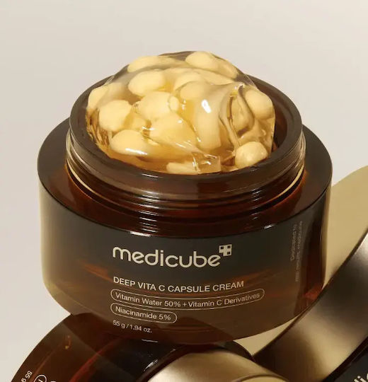 Medicube Deep Vita C Capsule Light 24h Cream Face Day 55gr