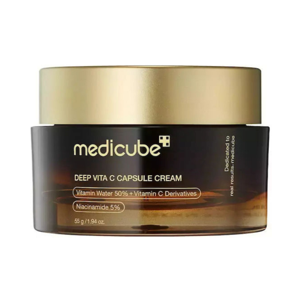 Medicube Deep Vita C Capsule Light 24ωρη Ενυδατική Κρέμα Προσώπου Ημέρας κατά των Πανάδων με Βιταμίνη C & Κολλαγόνο 55gr