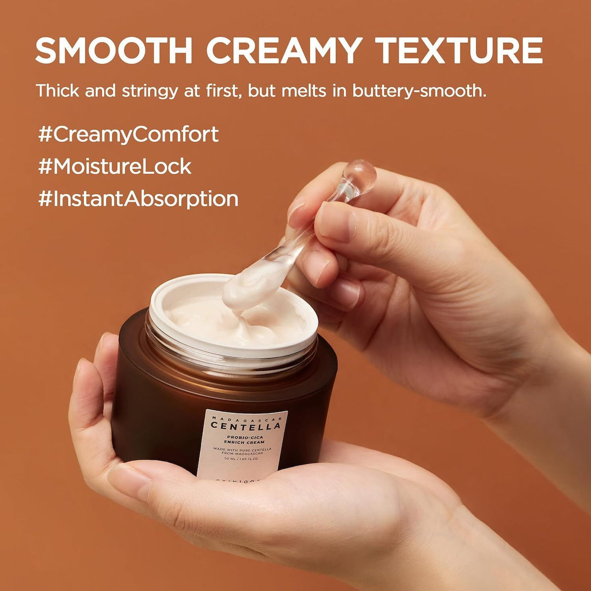 Skin1004 Madagascar Centella Probio Cica Enrich Rich Κρέμα Προσώπου Νυκτός για Ενυδάτωση & Σύσφιξη με Υαλουρονικό Οξύ & Νιασιναμίδη 50ml