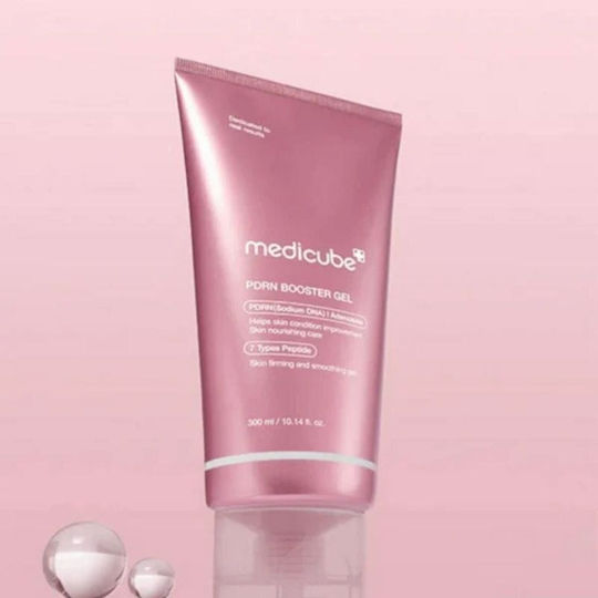 Medicube PDRN Booster 48-Stunden Feuchtigkeitsspendendes & Festigendes Gesichts Gel Tag mit Hyaluronsäure & Niacinamid 300ml