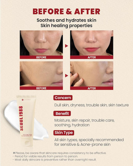 K-Secret Seoul 1988 Cream Face Day 100ml