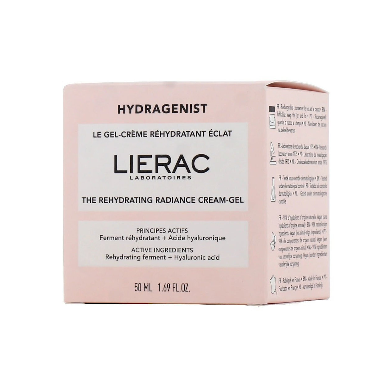 Lierac Hydragenist Gel-Κρέμα Προσώπου για Ενυδάτωση & Αντιγήρανση με Υαλουρονικό Οξύ 50ml