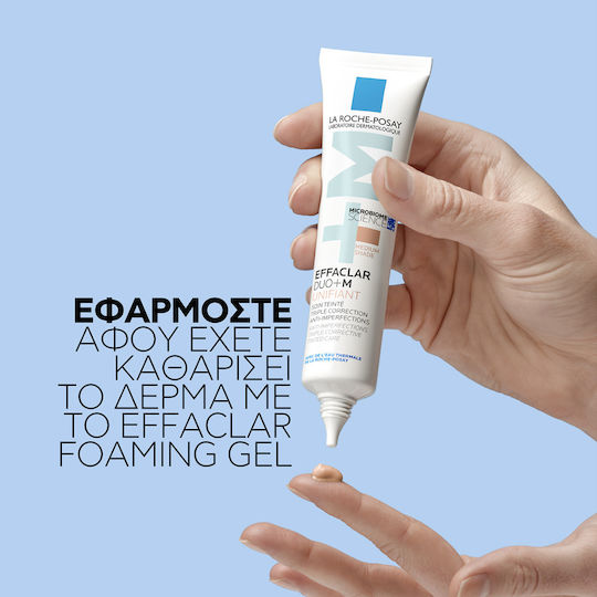 La Roche Posay Effaclar Duo+M Unifiant Medium 24h Cream Face Day Tinted 40ml