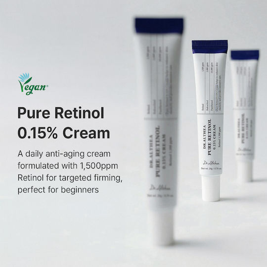Dr. Althea Pure Retinol Anti-Aging & Firming Night Face Cream with Retinol & Panthenol 20gr