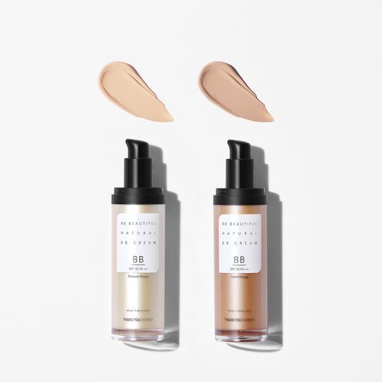 Thank You Farmer Be Beautiful BB Sand Beige 24h Moisturizing Day Face Cream 40ml