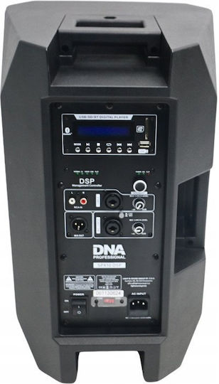 DNA Активен Високоговорител 250W с Bluetooth Единична Бройка 28.8x52x30см Черен