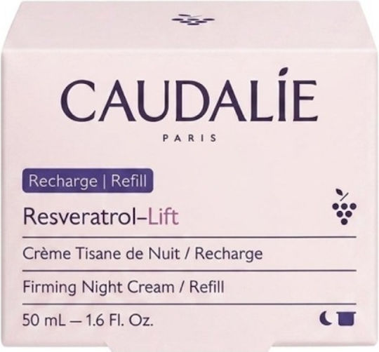 Resveratrol-Lift Festigende Nacht Gesichtscreme Nachfüllen für Anti-Aging & Festigung mit Hyaluronsäure & Kollagen 50ml