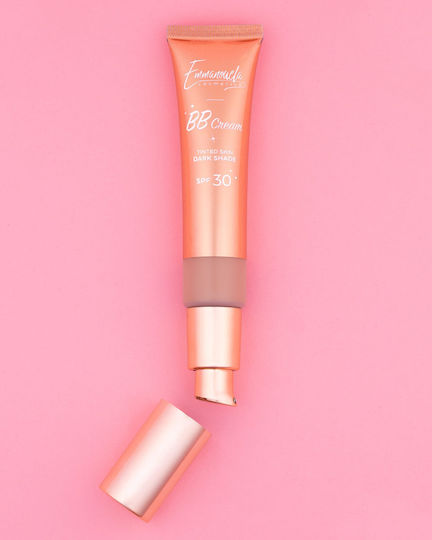 Emmanouela Cosmetics Tinted Skin BB Dark Хидратиращ Крем за Лице Дневен с SPF30 и Ниацинамид 40ml