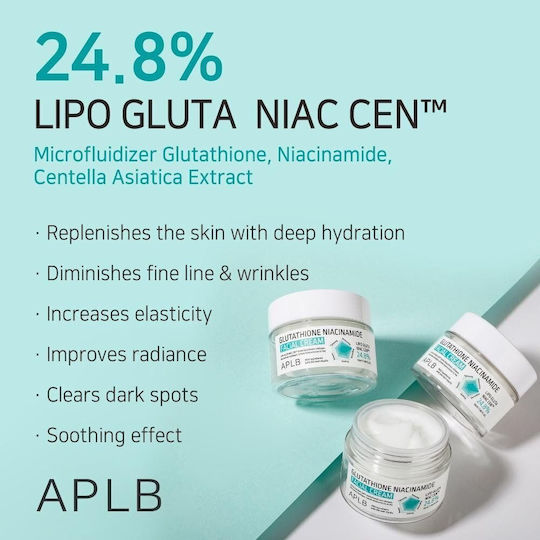 APLB Glutathione Light Cream Face with Centella Asiatica 55ml