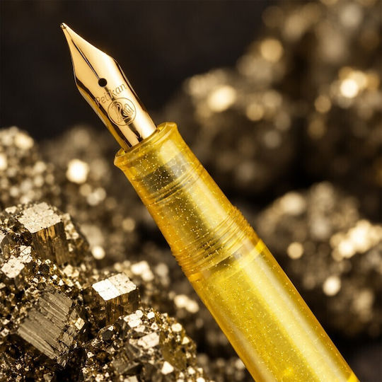 Pelikan Classic M200 Set Füllfederhalter Broad Gold aus Stahl
