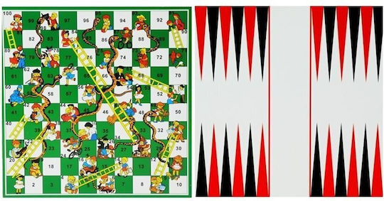Lean Toys Πλαστικά Ζάρια για Τάβλι 19cm
