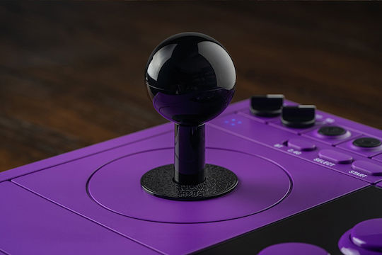 8Bitdo Arcade Stick 2.4G Controller Pc & Ns Purple