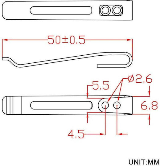 Party Deco Deep Carry Clip Civivi Knife Edc Ca05b