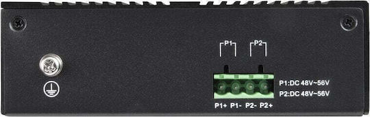 BCS BCS-B-ISP08G-2SFP Управляем L2 PoE+ Суич с 8 Gigabit (1Gbps) Ethernet Порта и 2 SFP Порта