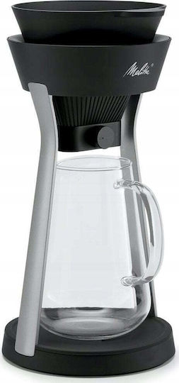 Melitta Amano Black-Silver Coffee Brewing Station Dripper