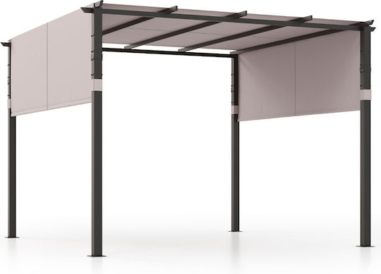 Costway Τεντόπανο Γκρι 3.05x3.05m