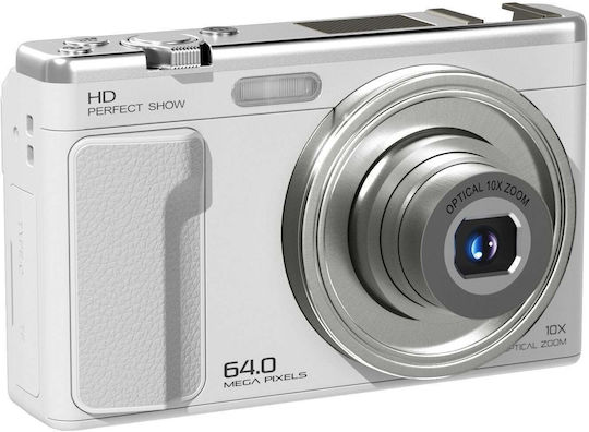 Xrec C89 Aparat Foto Compact 64MP Zoom Optic 10x Albă