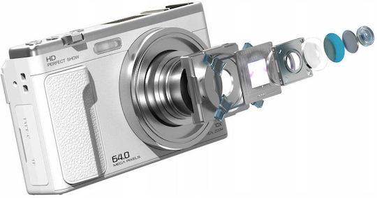 Xrec C89 Aparat foto compact 64MP Zoom optic 10x Negru