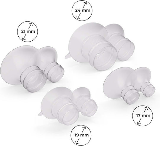 Kinderkraft GENTLEFLOW Електрическа Двойна Помпа за Кърма С Батерия Розова 180ml