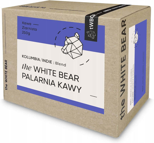 Кафе Еспресо Арабика Колумбия Карамел на Зърна 250gr
