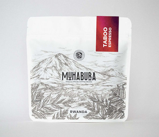 Cafea Espresso Arabica Rwanda cu aromă de alune de pădure în boabe 400gr