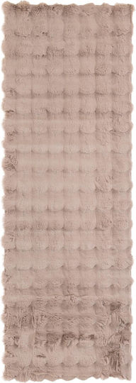 Royal Carpet Bunny Bubble Canvas Бежов Неплъзгащ Се Килим Правоъгълен Furry Бежов 120x180см