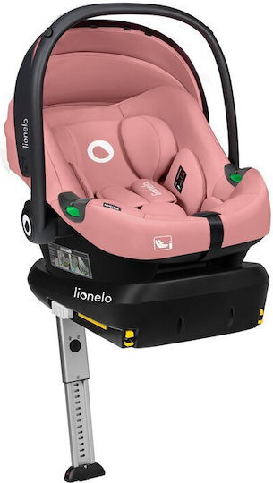 Lionelo Astrid Καθισματάκι Αυτοκινήτου i-Size με Isofix Ροζ 0-13 kg