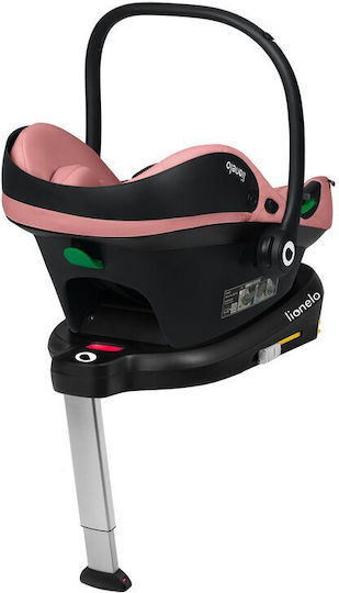 Lionelo Astrid Καθισματάκι Αυτοκινήτου i-Size με Isofix Ροζ 0-13 kg