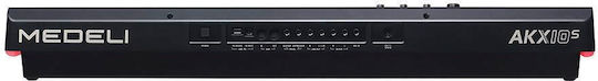 Medeli Medeli Arranger AKX10S Pro Serie mit 61 Tasten mit Gestell Schwarz