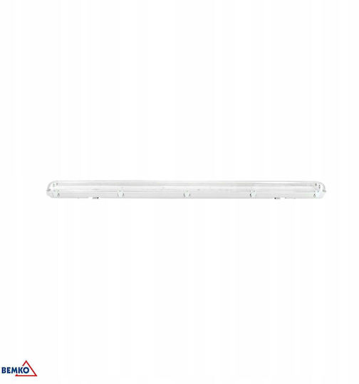 Bemko Wasserdichte Beleuchtungsschiene Empty 120 Cm 2x36w Ip65 C11-oht-120-2kp