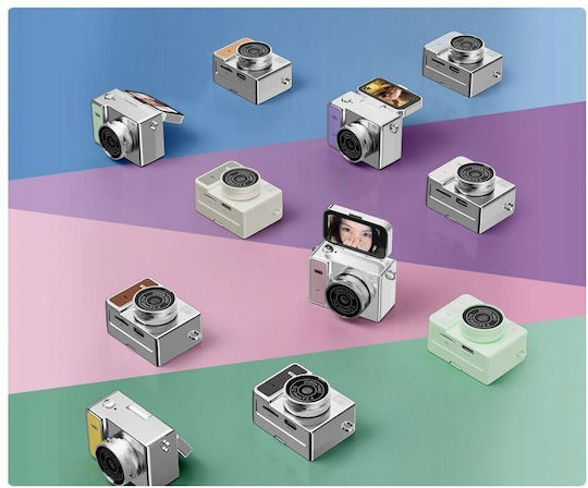 Xrec X7 Aparat Foto Compact 64MP Zoom Optic 45x Roz-Gri