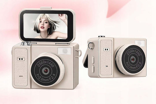 Xrec X7 Aparat foto compact 64MP Zoom optic 45x Bej